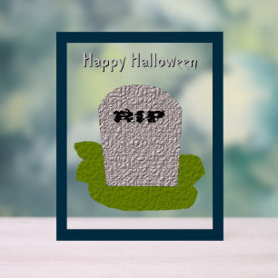 Panneau En Acrylique Fichier Tombstone personnalisé RIP