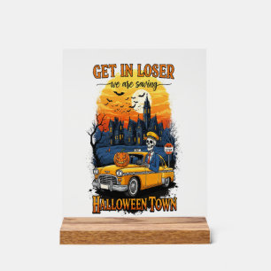 Panneau En Acrylique Film d'Halloween vintage