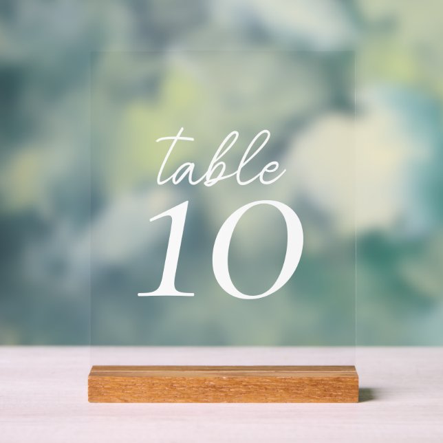Panneau En Acrylique FONDNESS | Mariage  (Neutre)