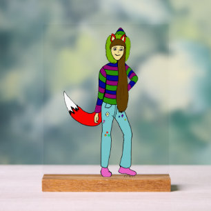 Panneau En Acrylique foxgirl