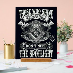 Panneau En Acrylique Freemason