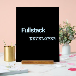 Panneau En Acrylique Fullstack Dev Banners