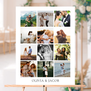 Panneau En Acrylique Galerie de photos minimaliste moderne Mariage