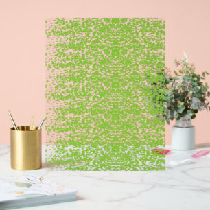Panneau En Acrylique Grunge Lime Texture verte
