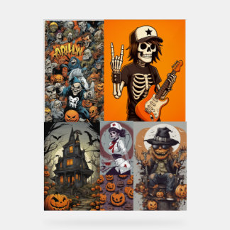 PANNEAU EN ACRYLIQUE HALLOWEEN