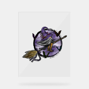 Panneau En Acrylique Halloween Gnome