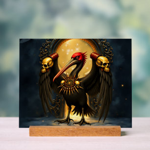 Panneau En Acrylique Héraut de la Porte Dorée Le Pélican Nocturne
