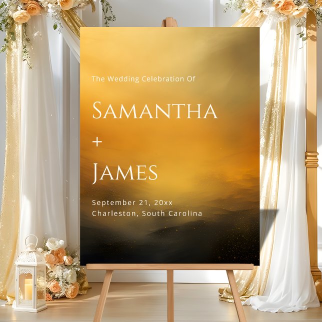 Panneau En Acrylique Heure d'or - Palette de coucher de soleil chaude (Créateur téléchargé)