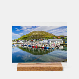 Panneau En Acrylique Honningsvag au cap Nord