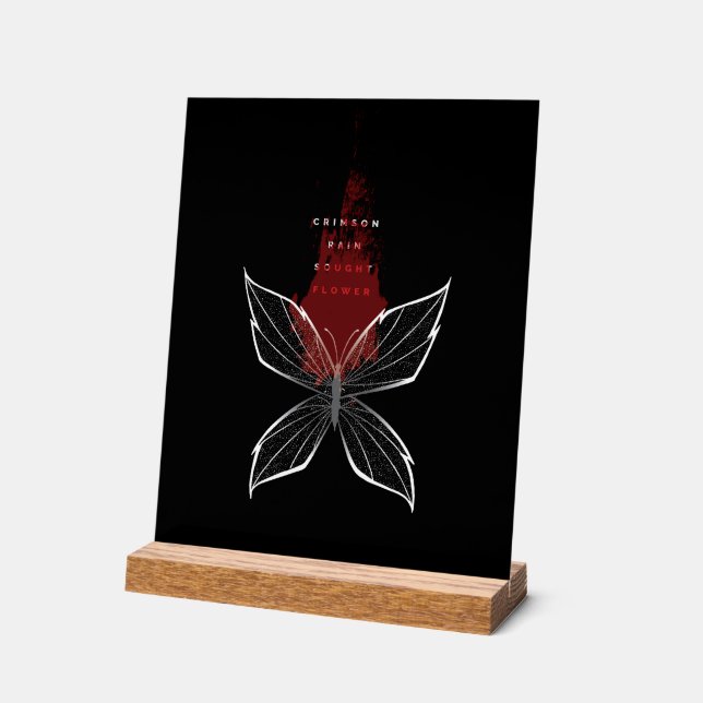 Panneau En Acrylique Hua Cheng Wraith Butterfly (Angle)