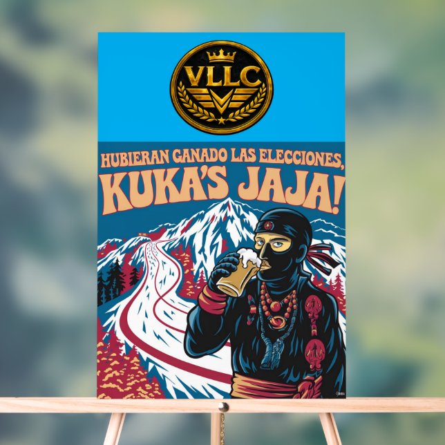 Panneau En Acrylique Hubieran Ganado Las Elecciones Kukas Argentina Fun (Neutre)