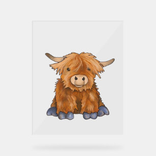 Panneau En Acrylique Huggy Harry - Partie de ma série Fluffy Friends Cl