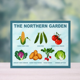 Panneau En Acrylique Jardin potager du Nord