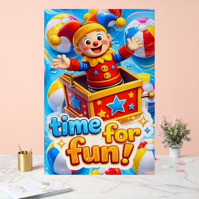 Panneau En Acrylique jester poster (Mariage)