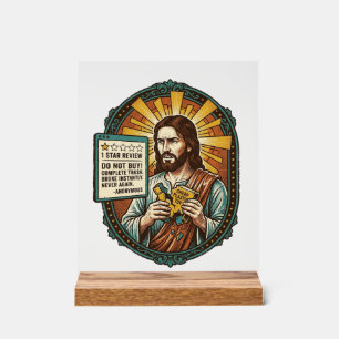 Panneau En Acrylique Jésus Mauvaise Influence Produit Avis Échec Social