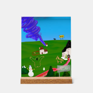 Panneau En Acrylique Joyeux Noël !