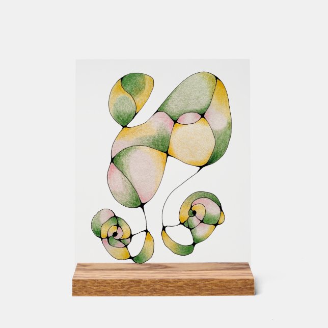 Panneau En Acrylique Joyful Look Glass - Écran acrylique (Recto)