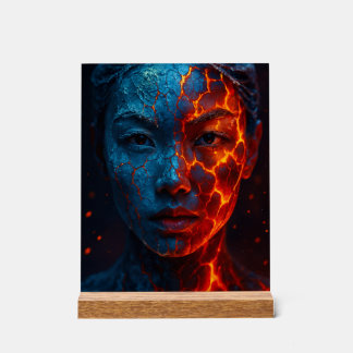 Panneau En Acrylique La Beauté élémentaire