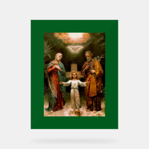 Panneau En Acrylique la carte de la Sainte Famille