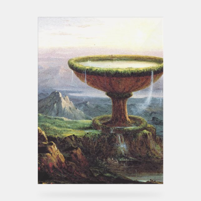 Panneau En Acrylique La coupe du Titan par Thomas Cole (Recto)