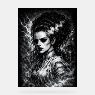 Panneau En Acrylique La Mariée de Frankenstein — Ressuscitée par BurnsI