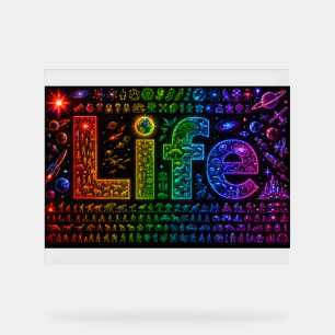 Panneau En Acrylique La vie d'un Starkind Impression sur carton mouss