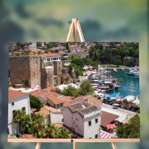 Panneau En Acrylique La vieille ville de Kaleici à Antalya