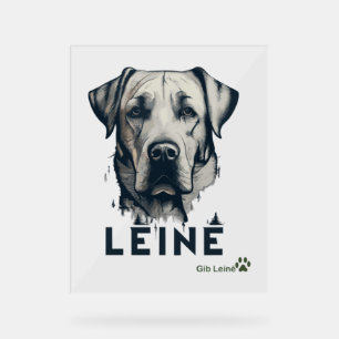 Panneau En Acrylique Labrador Retriever - la nature pour les amoureux d