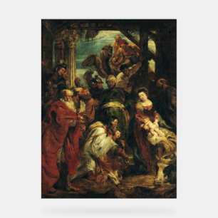 Panneau En Acrylique L'Adoration des Mages par Pierre Paul Rubens