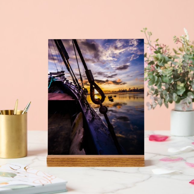 Panneau En Acrylique Lagoon at Dawn, at (Mariage)