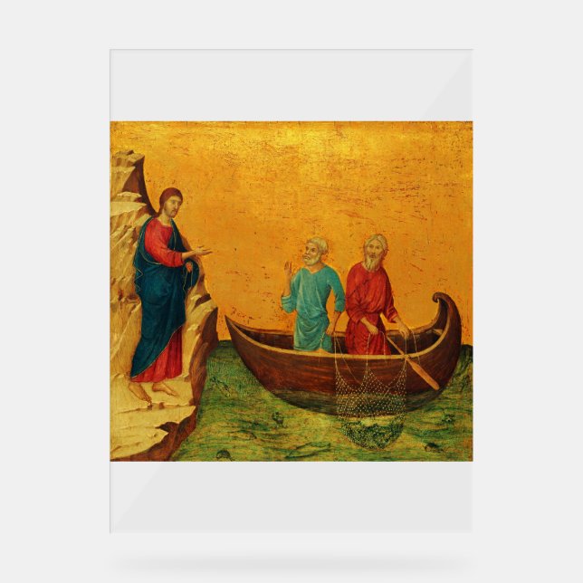 Panneau En Acrylique L'Appel des apôtres Pierre et André  (Recto)