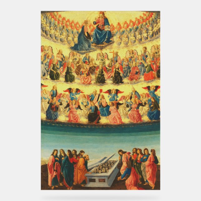 Panneau En Acrylique L'Assomption de la Vierge Marie (Recto)