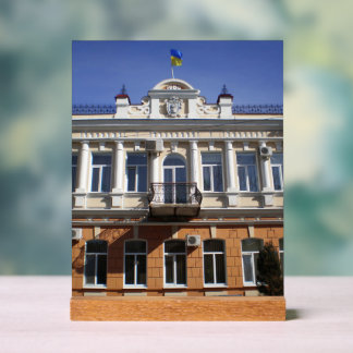 Panneau En Acrylique Le bâtiment du conseil municipal de Melitopol