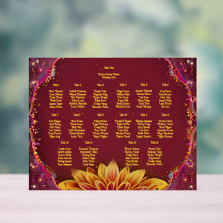 Panneau En Acrylique Les fleurs éternelles : une célébration de l'amour