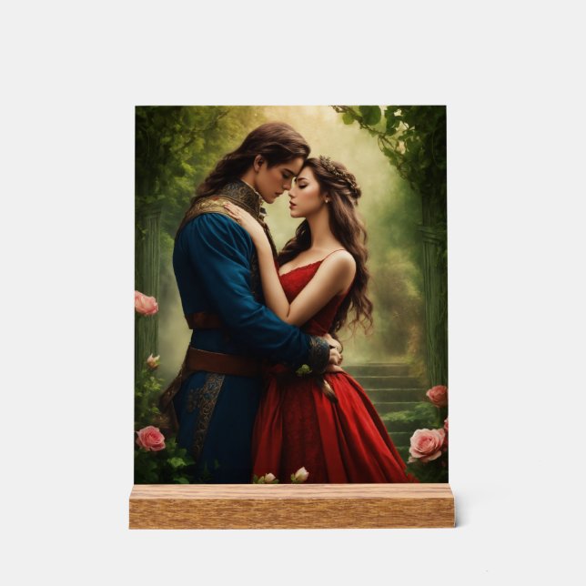 Panneau En Acrylique "Les murmures du temps : un Imaginaire romain" (Recto)