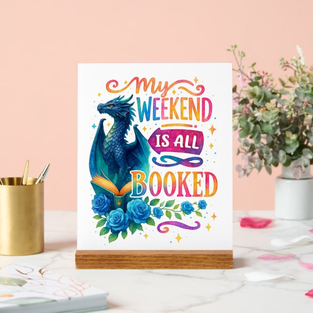 Panneau En Acrylique Livre (Mariage)