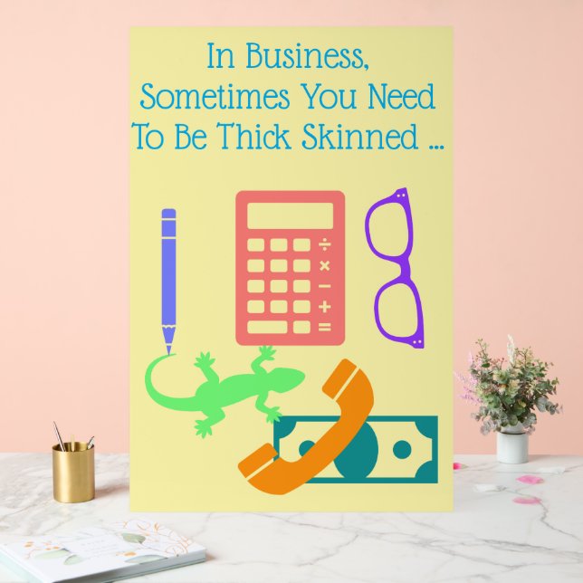 Panneau En Acrylique Lizard au travail (Mariage)