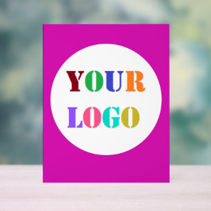 Panneau En Acrylique Logo de l'entreprise personnalisée Acrylique Signe