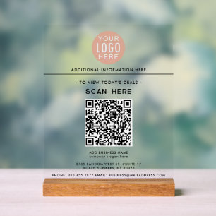 Panneau En Acrylique Logo d'entreprise et marketing promotionnel par co