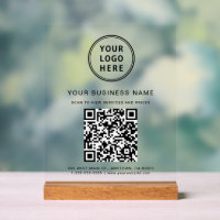 Logo du code QR de l'entreprise effacer