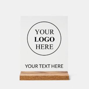 Panneau En Acrylique Logo promotionnel personnalisé - Pas de commande m