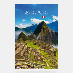 Panneau En Acrylique Machu Picchu, Pérou - Ruines de la citadelle inca