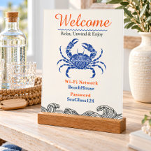 Maison de plage Blue Crab Wi-Fi Bienvenue