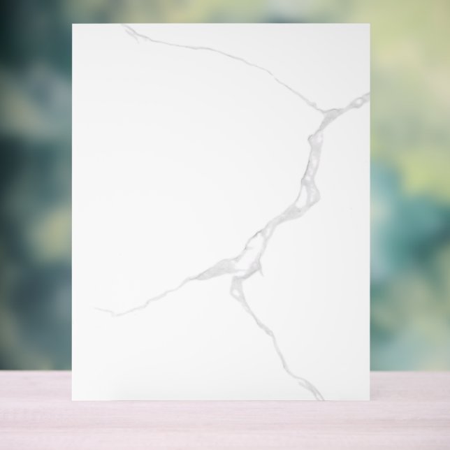 Panneau En Acrylique Marbre blanc  (Neutre)