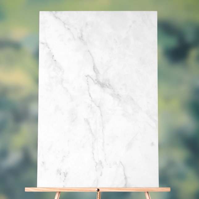 Panneau En Acrylique Marbre Blanc (Neutre)