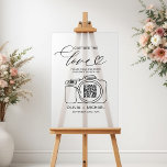 Panneau En Acrylique Mariage Capture L'Amour QR Code Photo Partager<br><div class="desc">Un élégant "Capture The Love" QR code photo partage panneau acrylique, parfait pour les mariages. Ce panneau élégant permet de scanner le code QR et de télécharger ses photos de l'événement, créant une façon amusante et interactive de rassembler des souvenirs. Le design acrylique élégant ajoute une touche moderne et chic...</div>