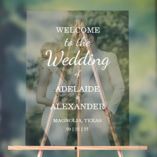 Panneau En Acrylique Mariage Moderne Photo de mariage