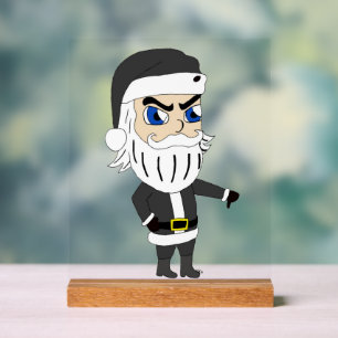 Panneau En Acrylique méchant santa claus