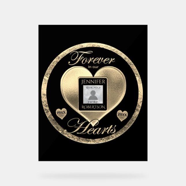 Panneau En Acrylique Mémorial (Recto)