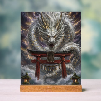 Panneau En Acrylique Messenger of God at the Shrine of God